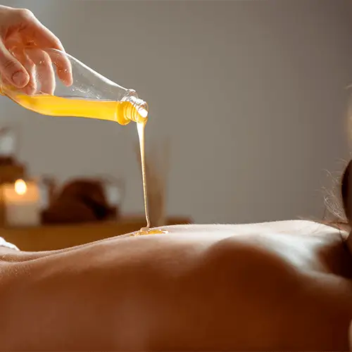 Olio per massaggi erotici